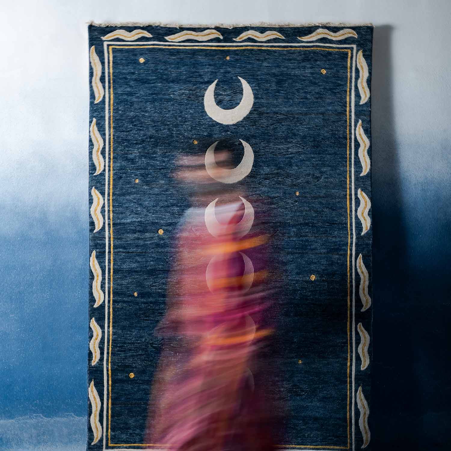 Moonset Hand Knotted Woollen Rug