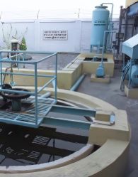 Secondary treatment biological process