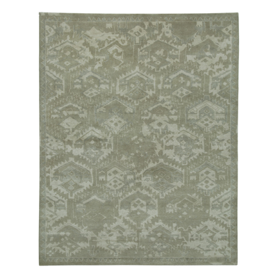 Carmel Hand Knotted Woollen and Viscose Rug