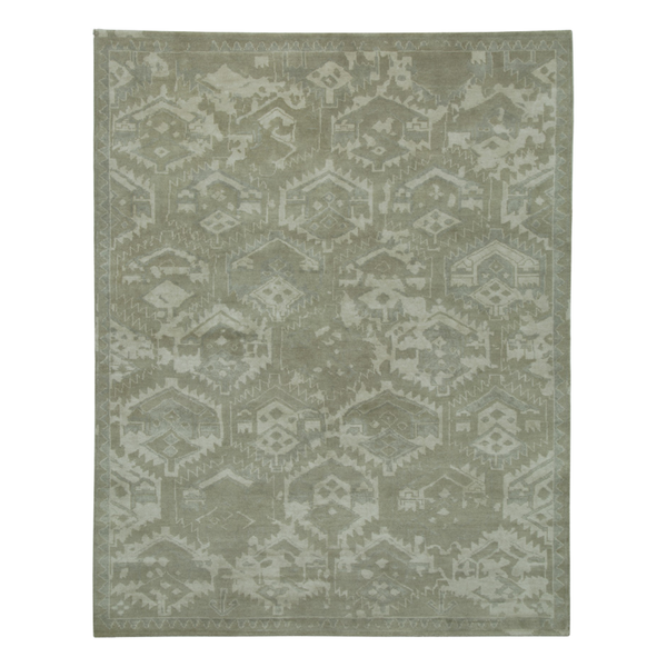 Carmel Hand Knotted Woollen and Viscose Rug