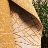 Papari Double Back Handloom Woollen And Viscose Rug By Mariella Ienna