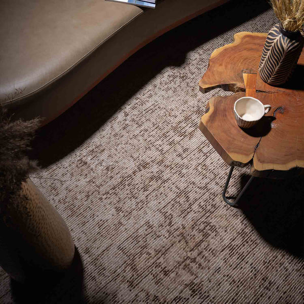 Daria Hand Knotted Woollen And Viscose Rug