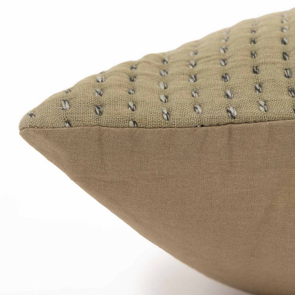 Dusk Cotton Jacquard Lumbar Cushion Cover