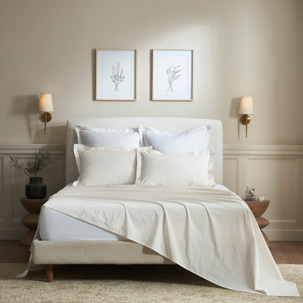Iris Cotton Percale Bedsheet Set