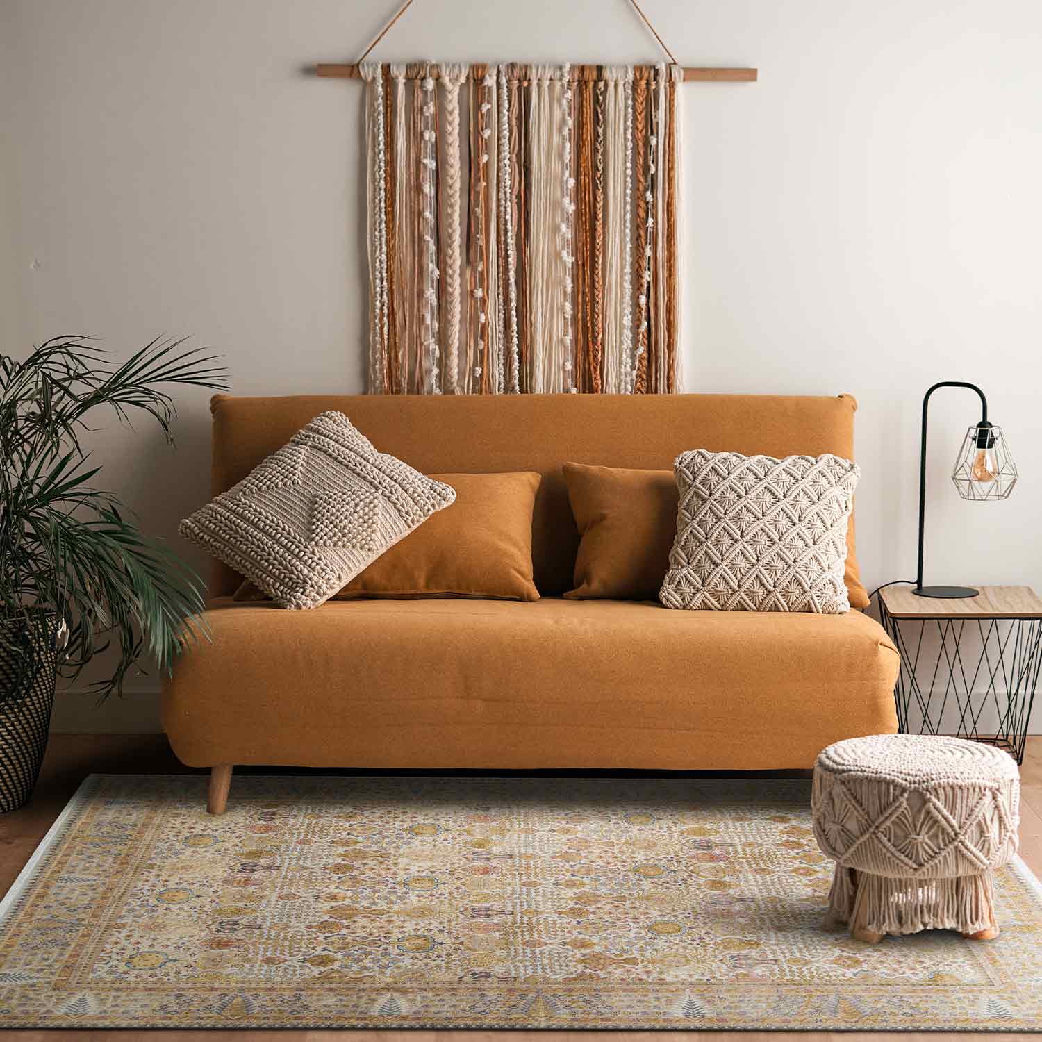 Cypress Hand Knotted Woollen And Silk Rug