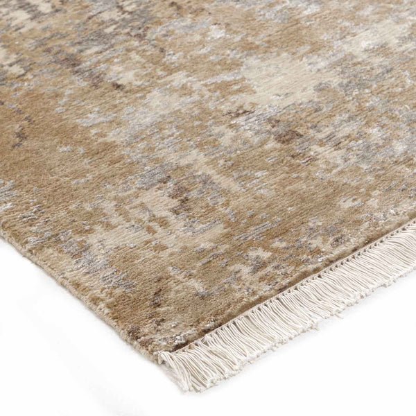 Orren Hand Knotted Woollen And Silk Rug
