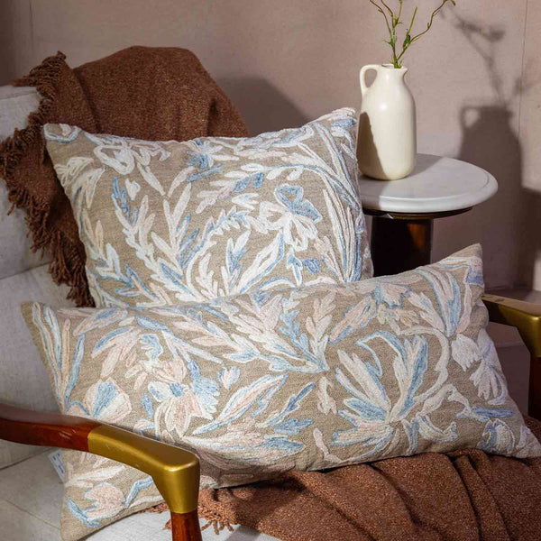 Cinnabon Cotton Embroidered Cushion Cover