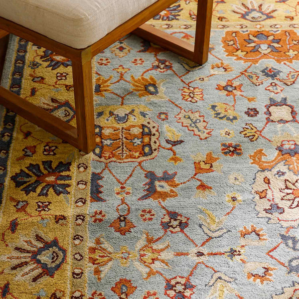 Neel-ambar Hand Tufted Woollen Rug