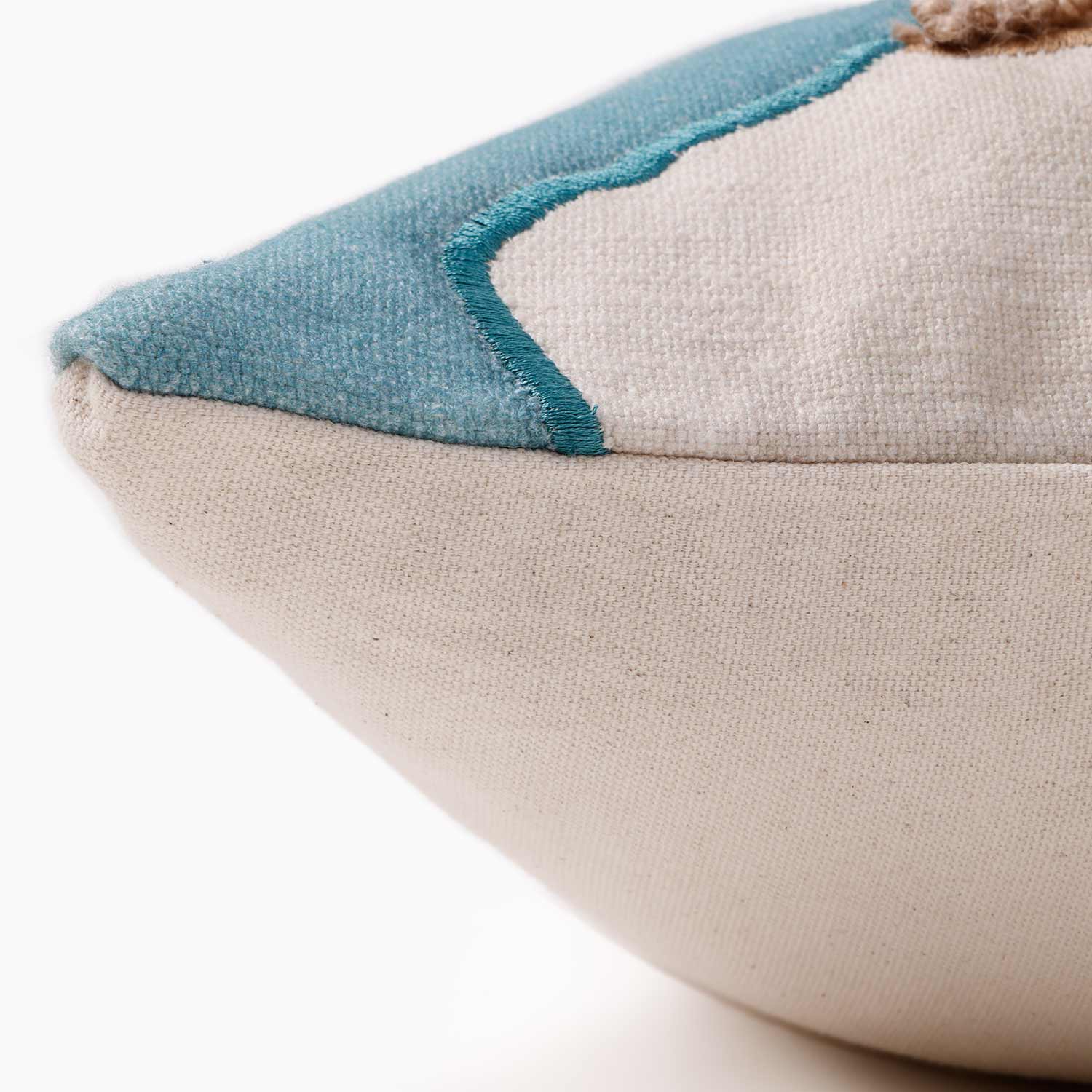 The Horizon Digital Printed Cotton Lumber Cushion Cover