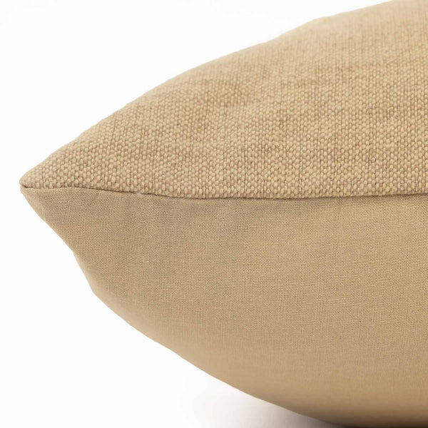 Chaturra Cotton Embroidered Lumbar Cushion Cover