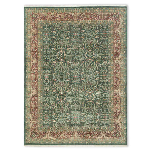 Mohanam Hand Knotted Woollen And Silk Rug