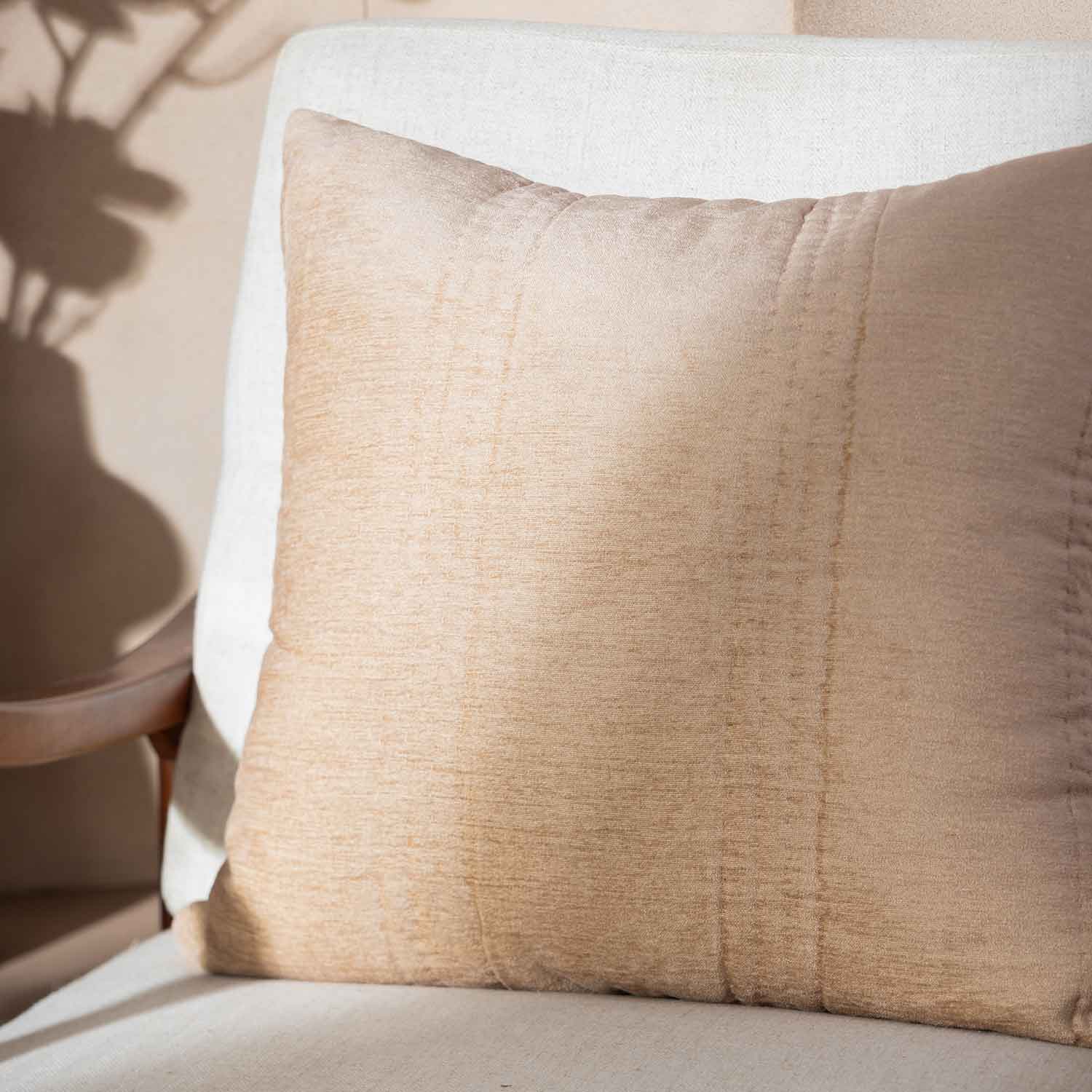 Hand Quilted Natural Dyed Karhira Cushion Cover