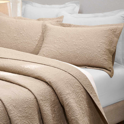 Blaze Embroidered Voile Bed Cover Set