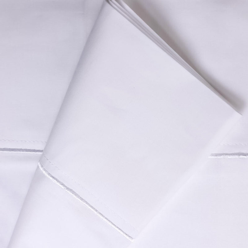Zinia Cotton Percale Flatsheet Set