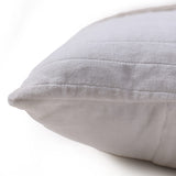 Quilted Cushion Cover With Kantha Stitch Patchwork By Abhram and Thakore