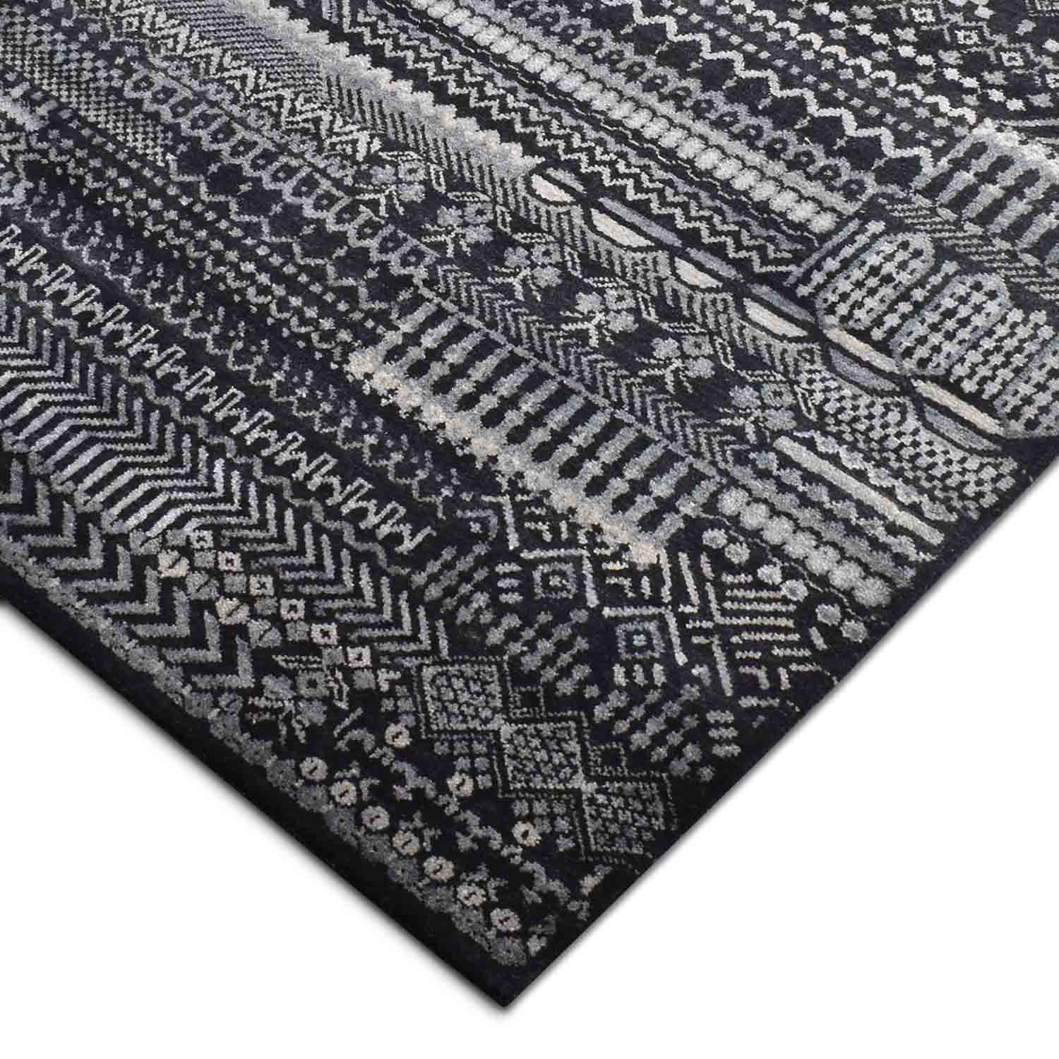Ancient Impression Hand Knotted Woollen Runner