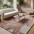 Aton Hand Tufted Woollen And Viscose Rug