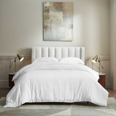 Pearl Linen Duvet Cover Set