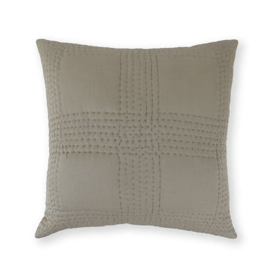 Quadra Vegan Silk Handquilted Cushion Cover