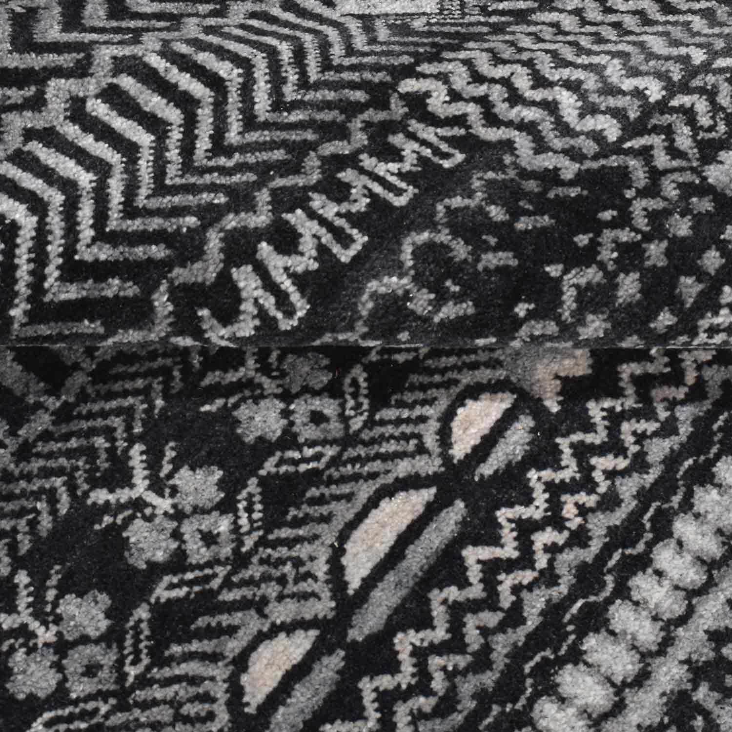 Ancient Impression Hand Knotted Woollen Runner