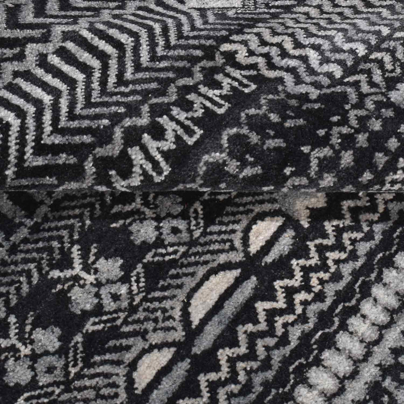 Ancient Impression Hand Knotted Woollen Runner