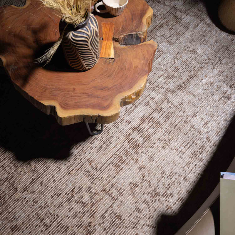 Daria Hand Knotted Woollen And Viscose Rug