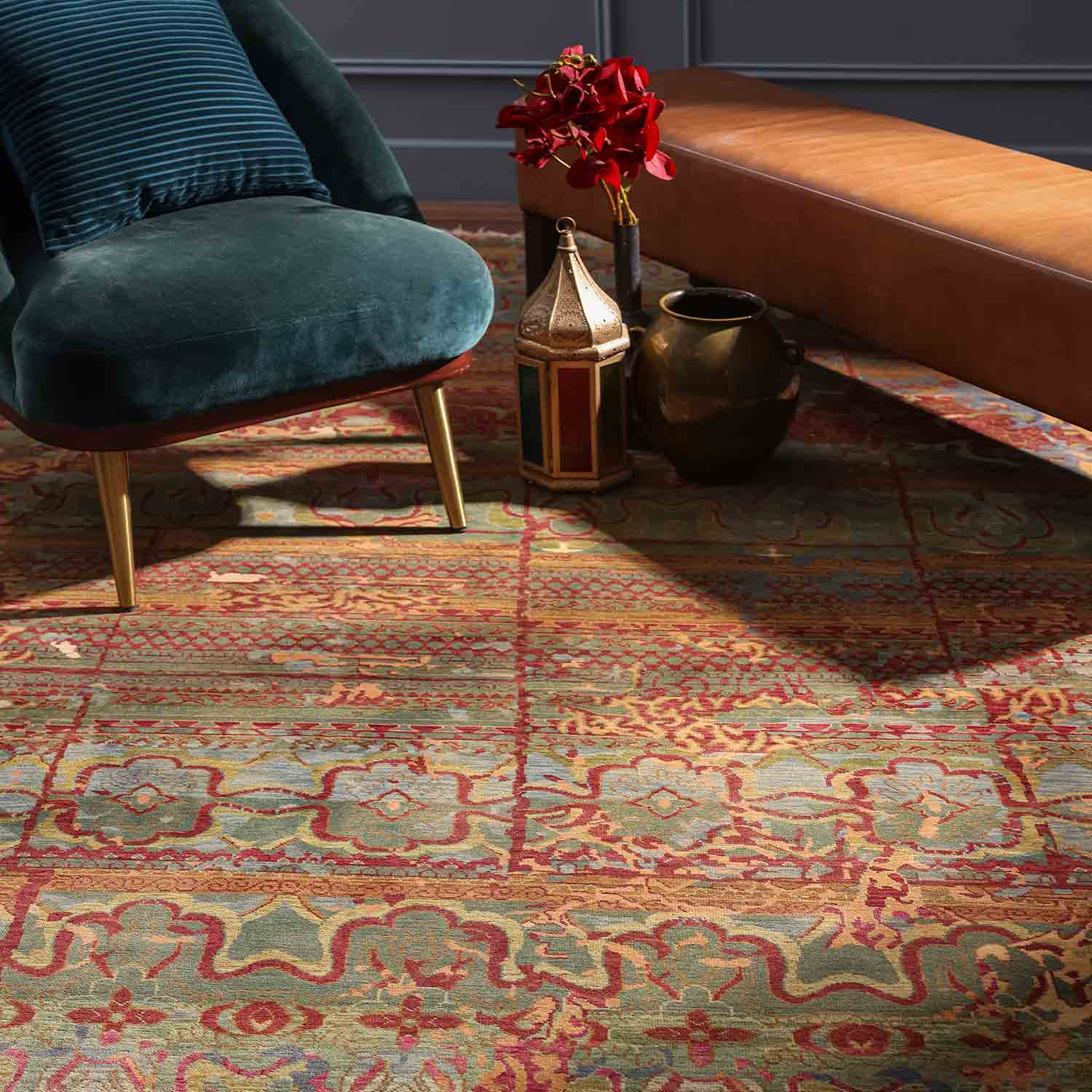 Pagri Hand Knotted Woollen Rug