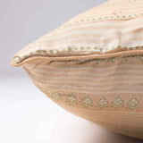 Amal Silk block printed Cushion Cover