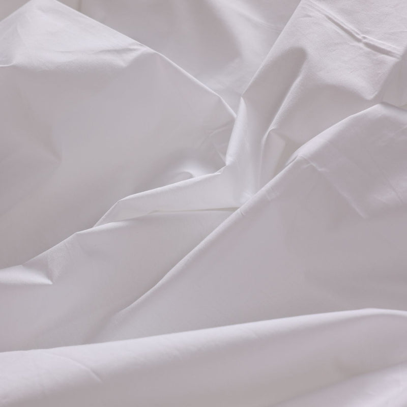 Zinia Cotton Percale Flatsheet Set