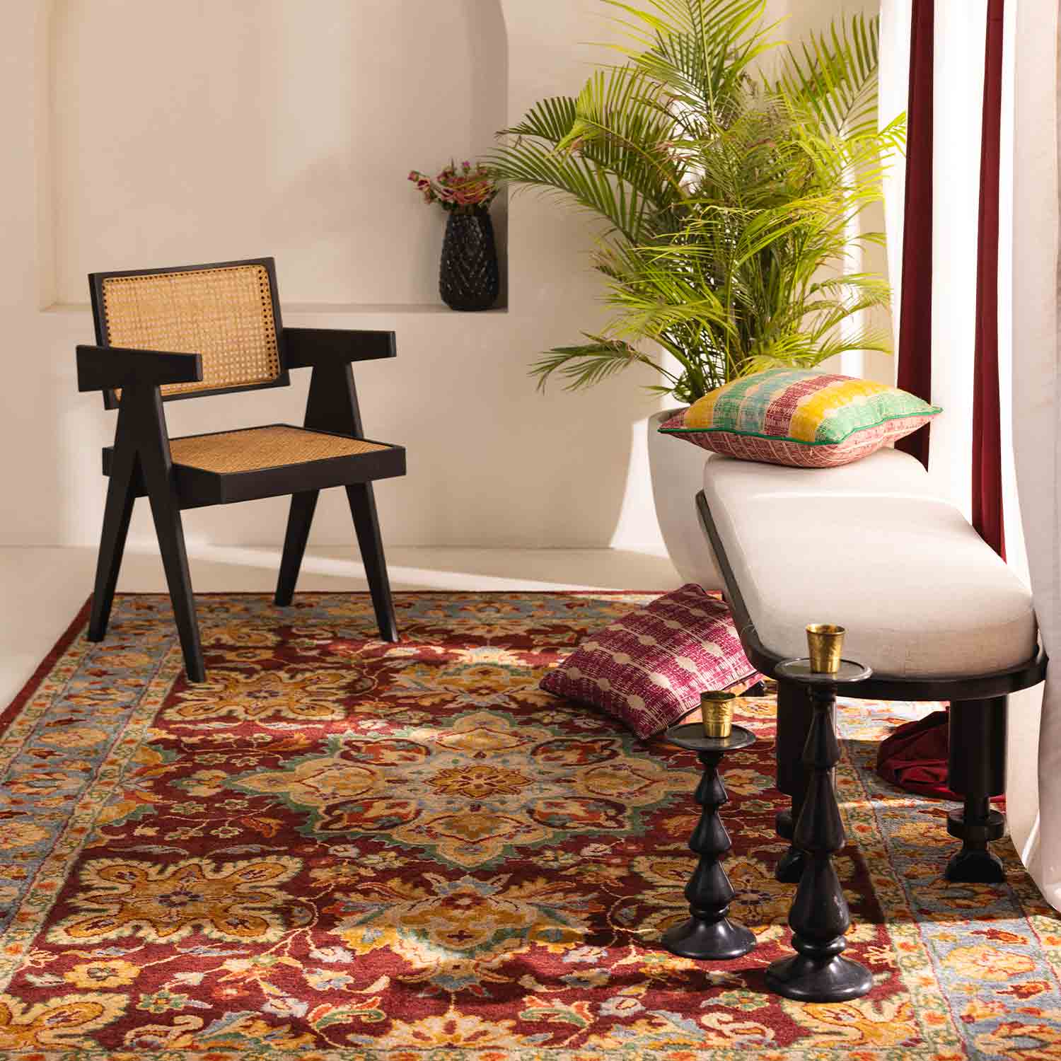 Arzu Hand Tufted Woollen Rug