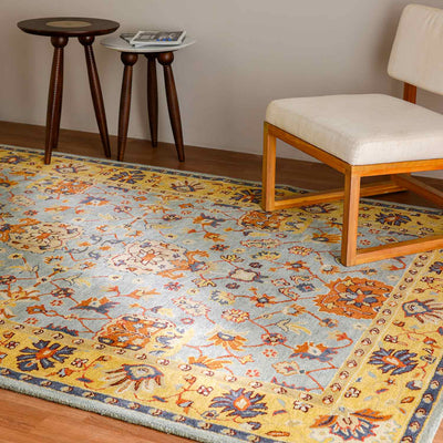 Neel-ambar Hand Tufted Woollen Rug