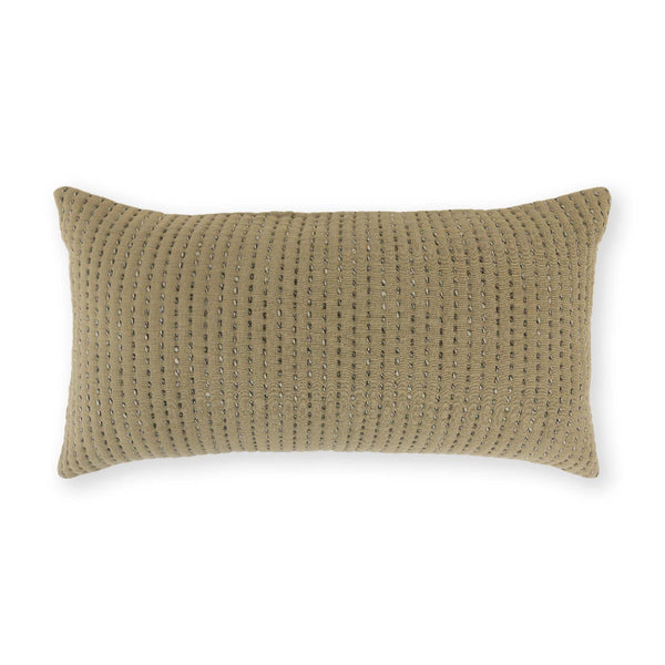 Dusk Cotton Jacquard Lumbar Cushion Cover