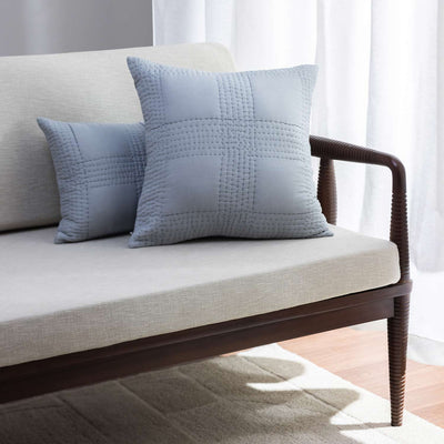 Dhara Vegan Silk Hand-Quilted Cushion Cover