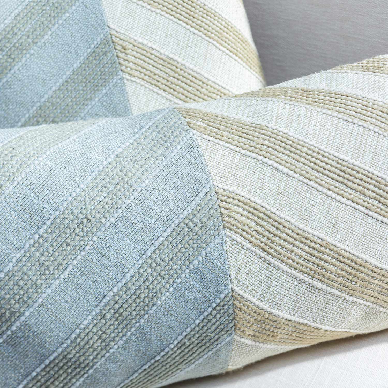 Cotton Handloom Colorblock Fore-ward Lumbar Cushion Cover