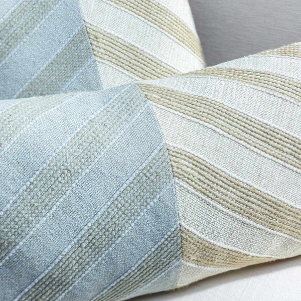 Fore-Ward Cotton Handloom Colorblock Lumbar Cushion Cover