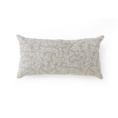 Vastira Cotton Handblock Printed and Quilted Lumbar Cushion Cover