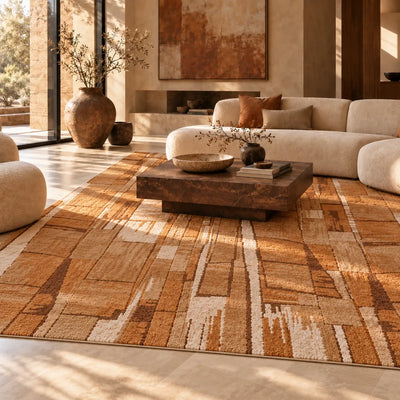 Rustizee Hand Tufted Wool And  Viscose Rug