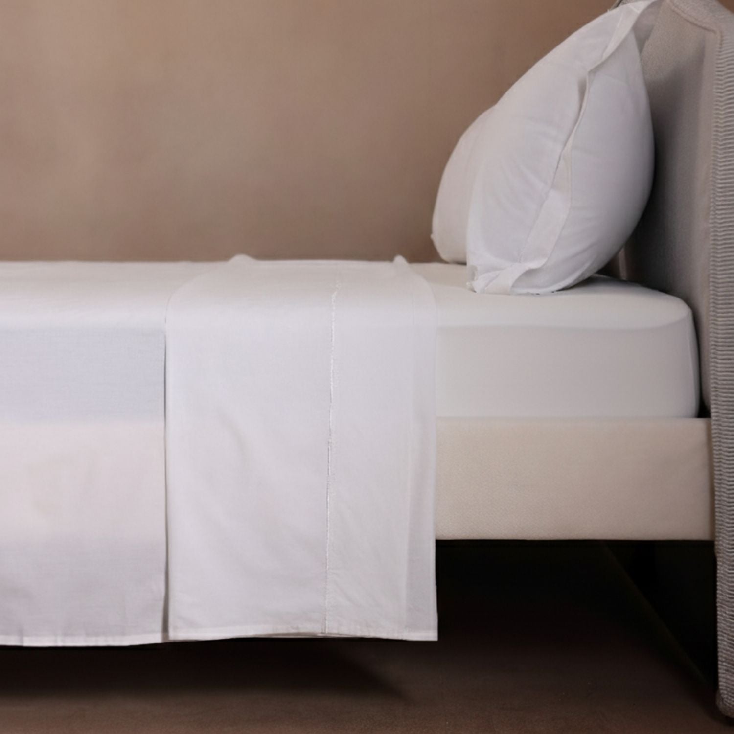 Zinia Cotton Percale Flatsheet Set