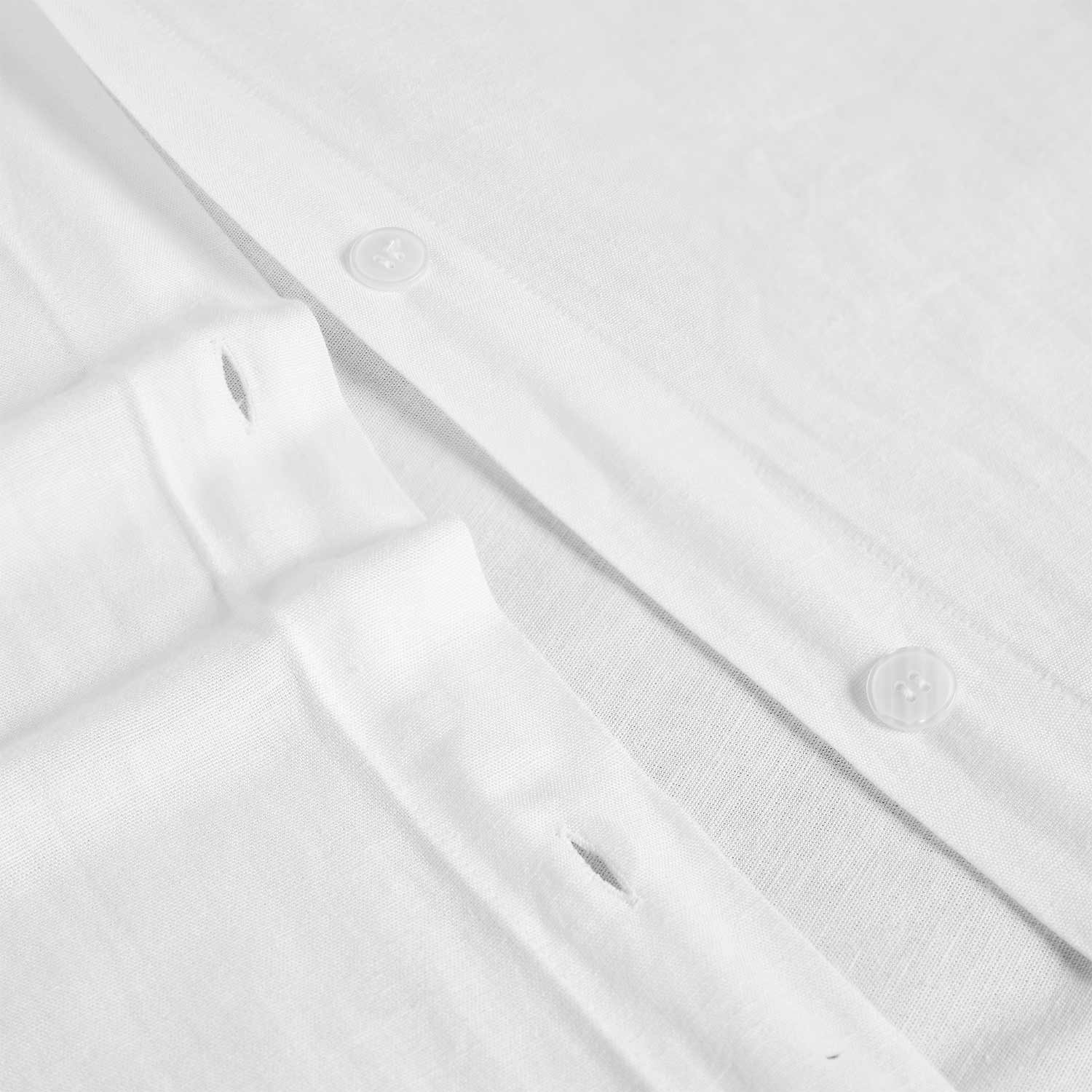 Pearl Linen Duvet Cover Set