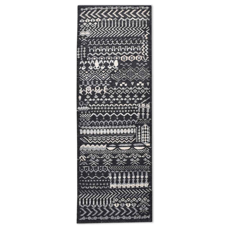 Ancient Impression Hand Knotted Woollen Runner