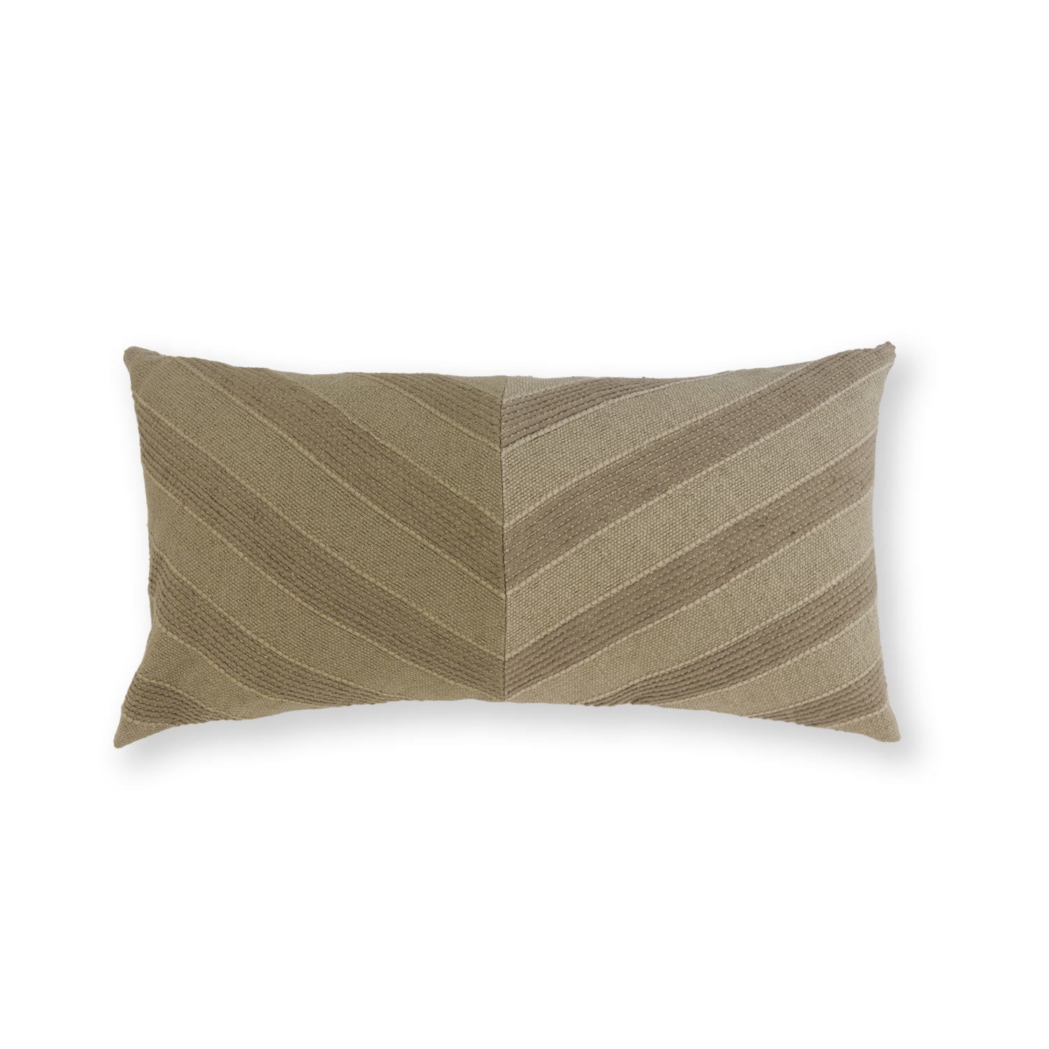 Cotton Handloom Upwards Lumber Cushion Cover