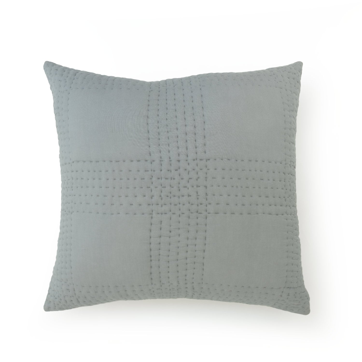 Vegan Silk Hand-Quilted Dhara Cushion Cover