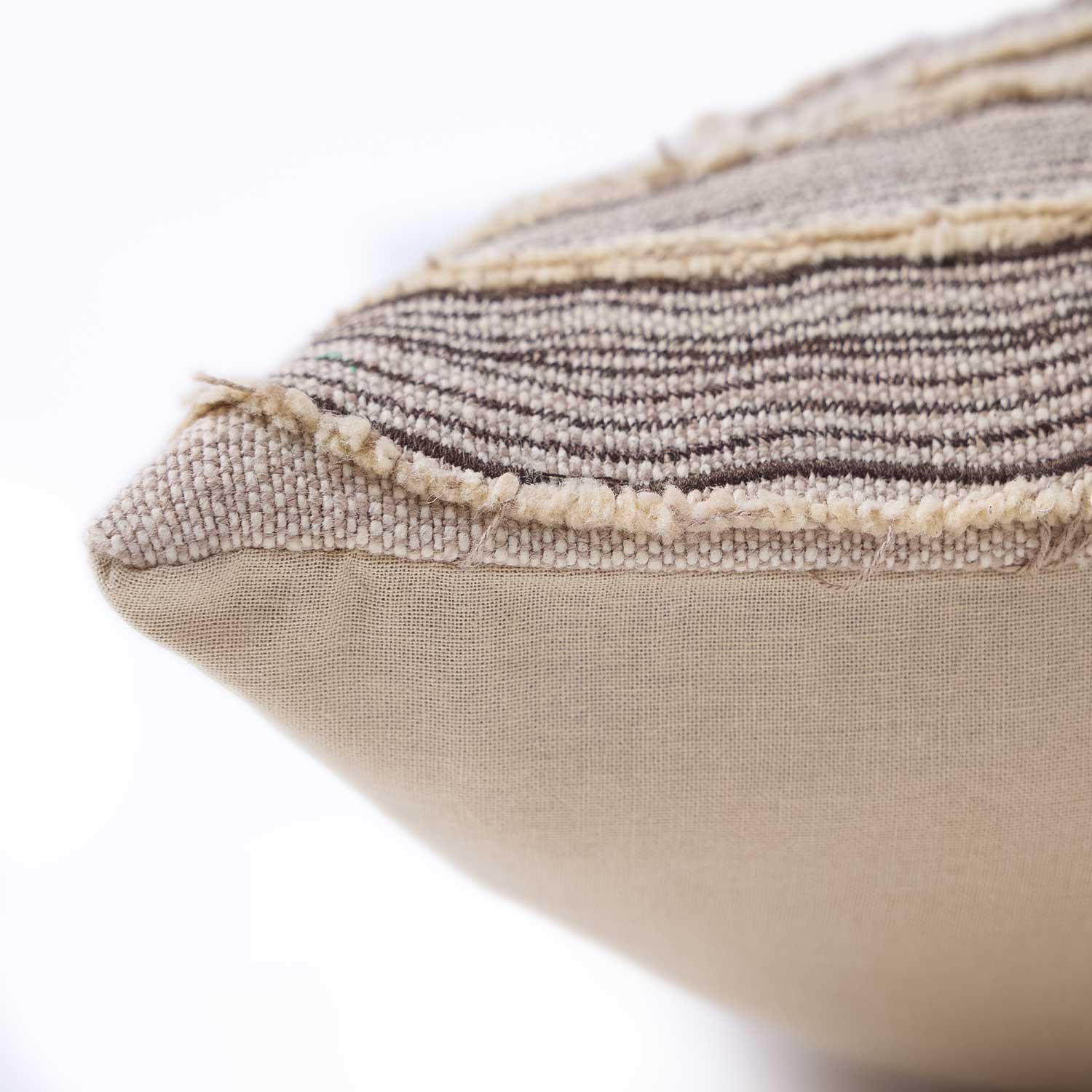 Cotton Patchwork Embroidered Sutra Cushion Cover