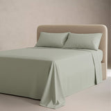 Clair Cotton Percale Flatsheet Set