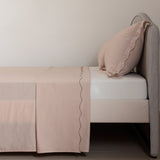 Camelia Cotton Percale Flatsheet Set