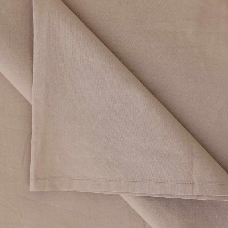 Poppy Cotton Percale Flatsheet