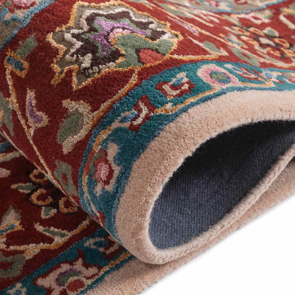 Yasmeen Hand Tufted Woollen And Viscose Runner