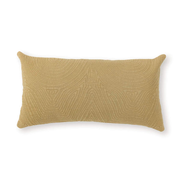 Kanva Cotton Hand Embroidered Lumbar Cushion Cover