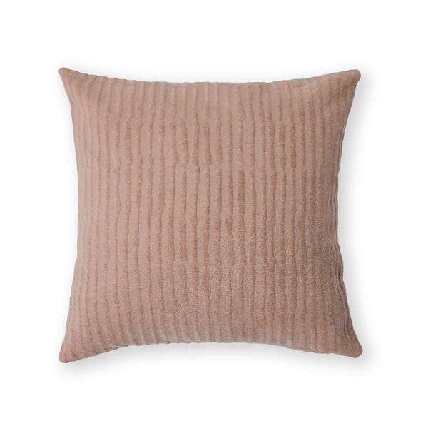 Blush Cotton Jacquard Cushion Cover