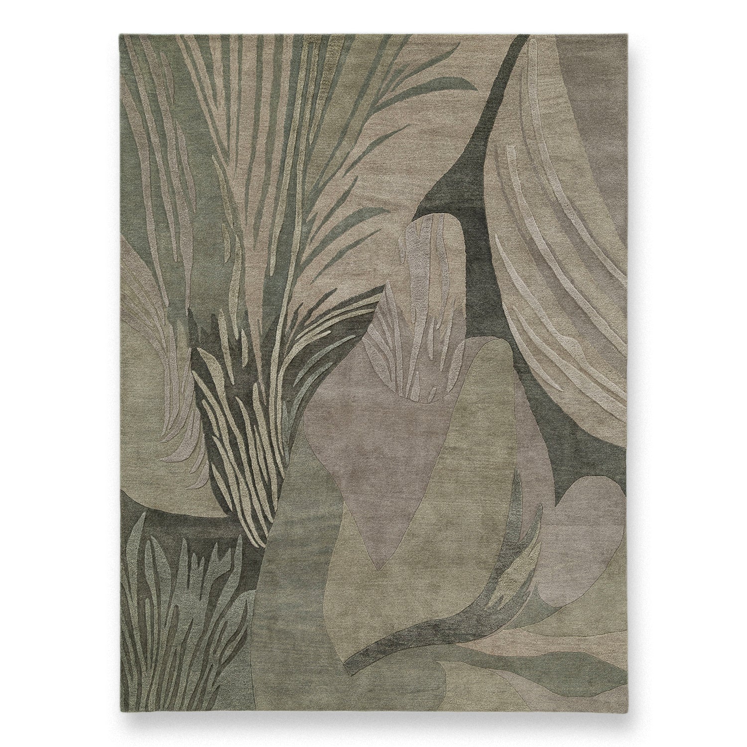 Botanica Hand Tufted Wool Rug Hand Tufted Woollen Rug